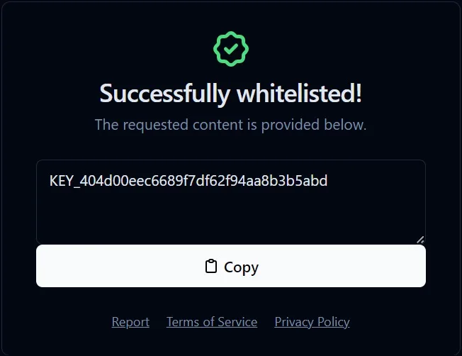 Delta Keysystem is Successfully Whitelisted